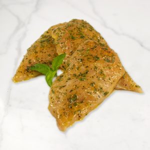 All Natural Thin Chicken Cutlet With Basil