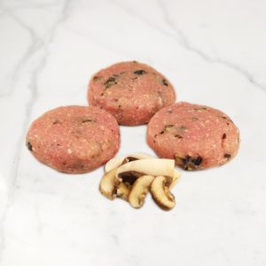 All Natural Portobello Mushroom Chicken Burger