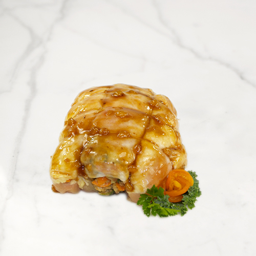 Stuffed Capon Breast with Veggie Stuffing