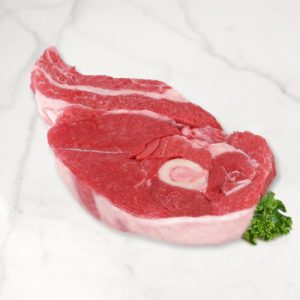 Dry Aged American Round Bone Shoulder Lamb Chop