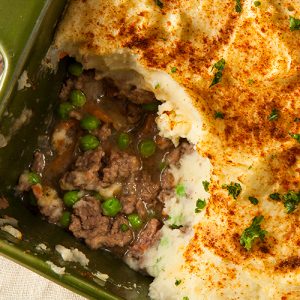 Cauliflower Beef Shepherds Pie