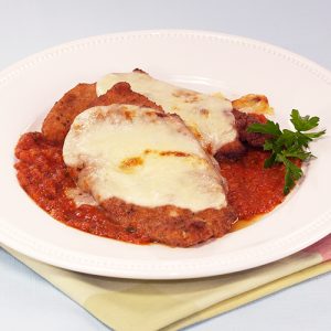 Baked Chicken Cutlet Parmesan