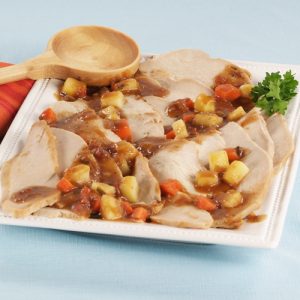 Cooked & Sliced All-White Meat Turkey Brisket