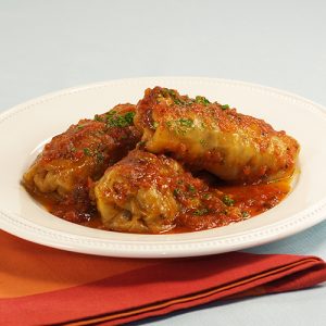 Cooked Beef Stuffed Cabbage