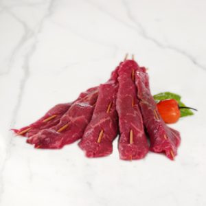 Dry Aged Prime Marinated Beef Skewers