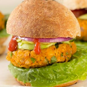 Gluten-Free Vegetable Burger