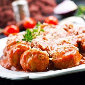 Italian-Style All White Meat Turkey Meatballs
