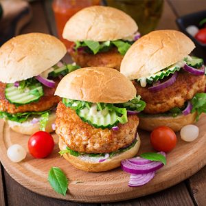 Mini All Natural White Meat Turkey Sliders