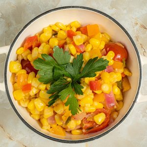Grilled Corn Salad