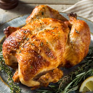 Cooked Rotisserie Chicken