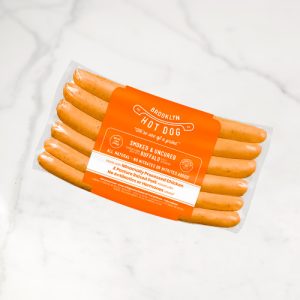 brooklyn hot dog company buffalo chicken hot dog