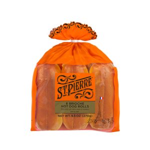 st pierre brioche hot dog-buns