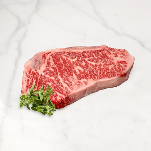 American Waygu Bone-In Strip Steak BMS-9-12