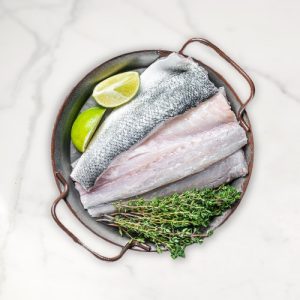 butterflied branzino