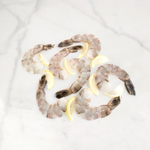 Tail-On Peeled & Deveined White Shrimp (16/20)