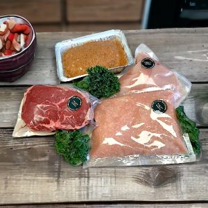 a little healthy freezer package