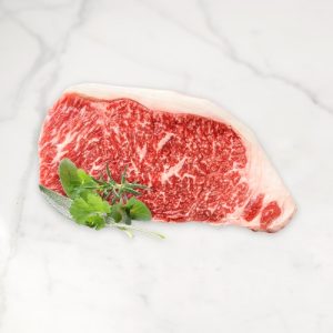American Waygu Boneless Strip Steak BMS 9-12