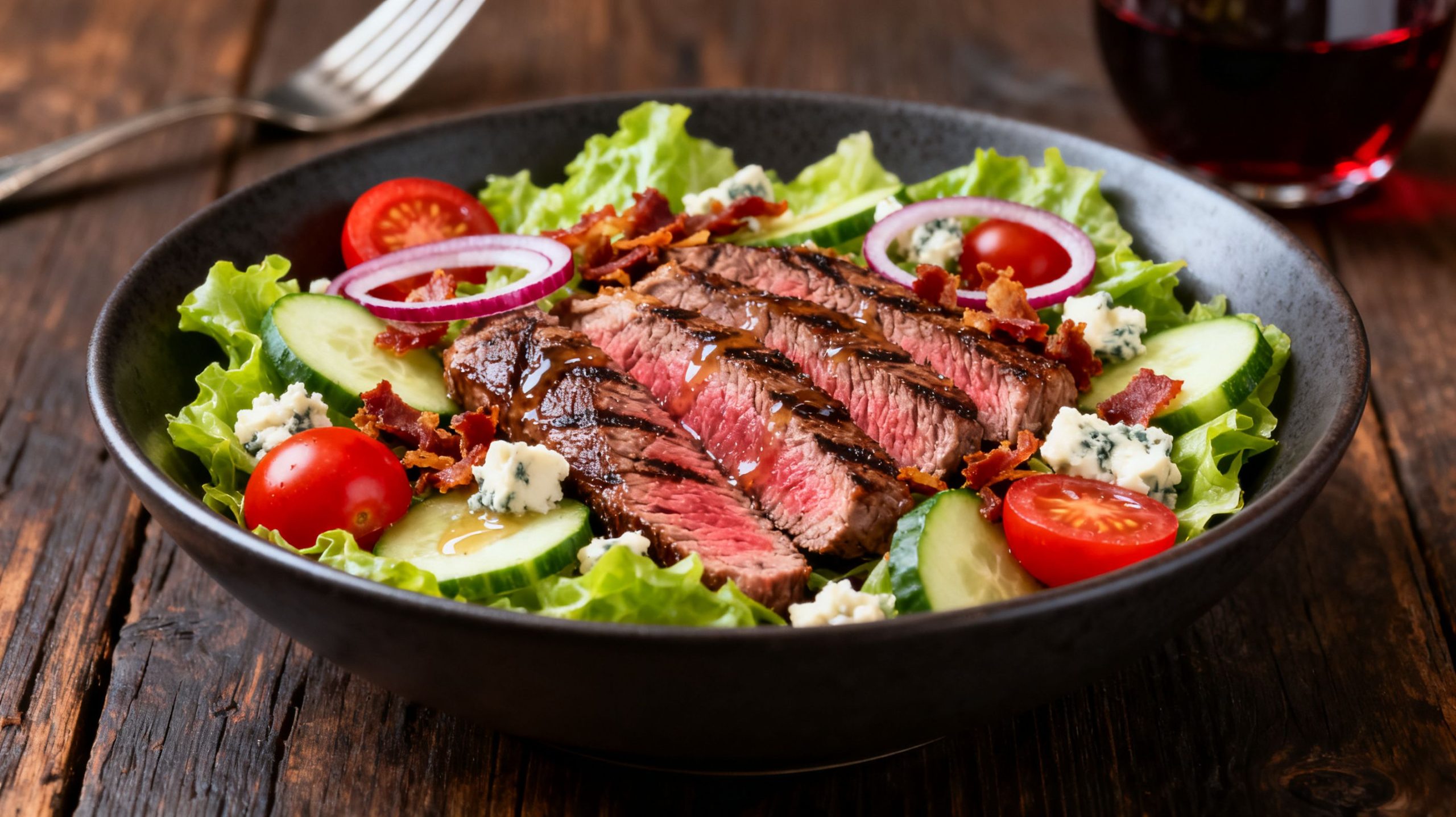 Classic Steakhouse sirloin salad 