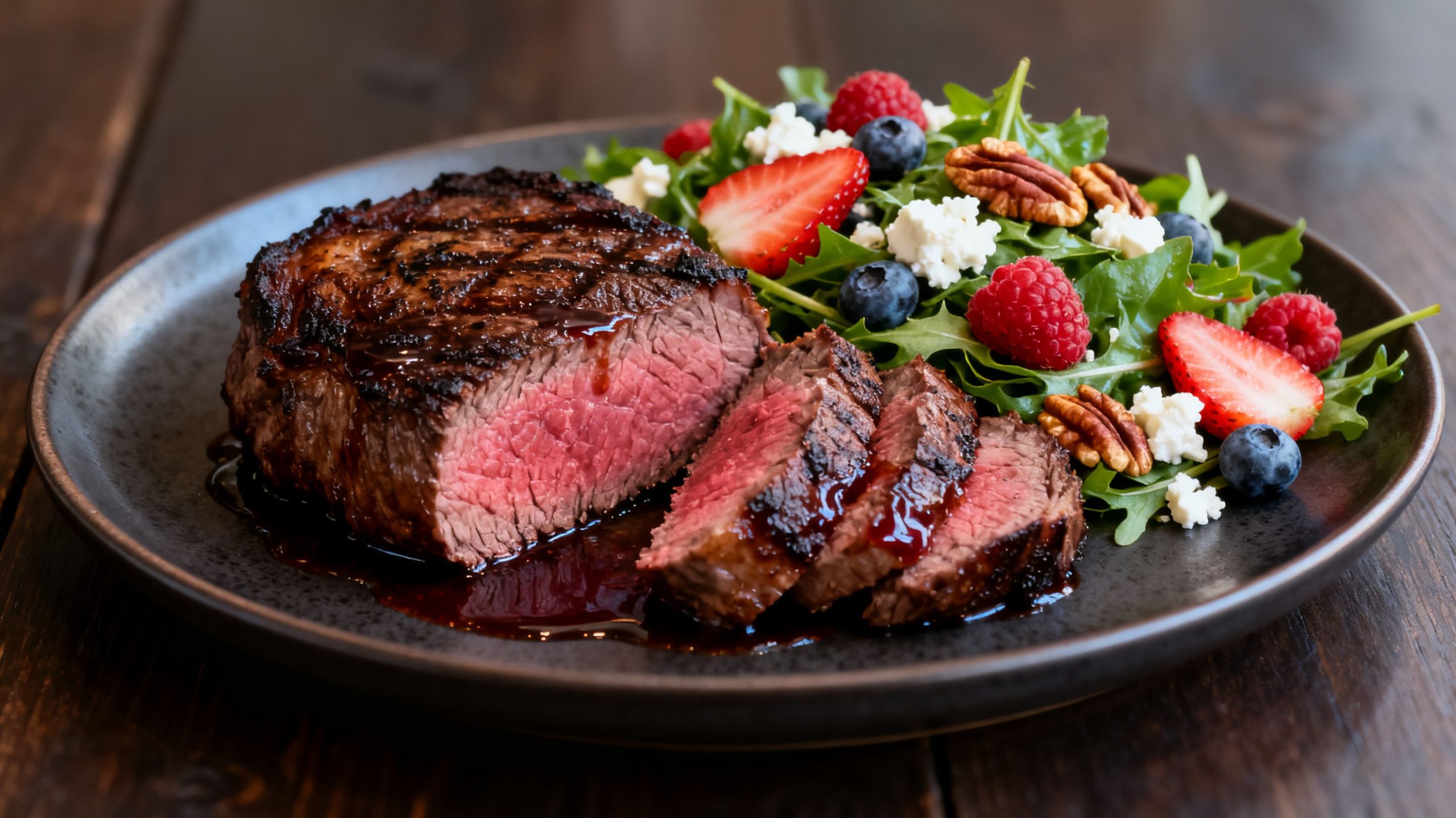 Mediterranean New York Strip Salad